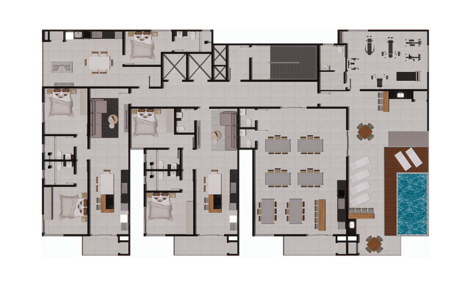 Planta - Layout Cobertura